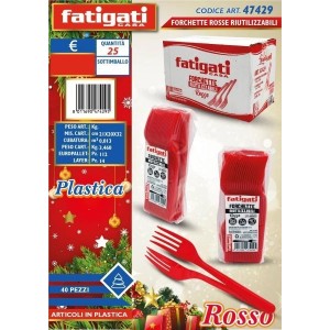 FORCHETTE PLASTICA RIUT.LI...