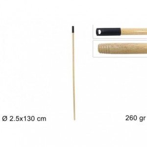 MANICO SCOPA LEGNO 130...