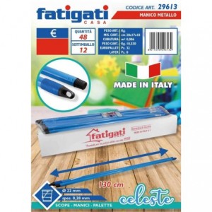 MANICO SCOPA METALLO 130...