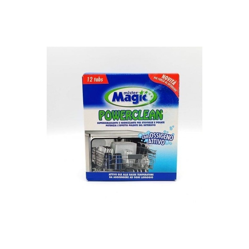 MISTER MAGIC POWERCLEAN 12 TABS ADDITIVO