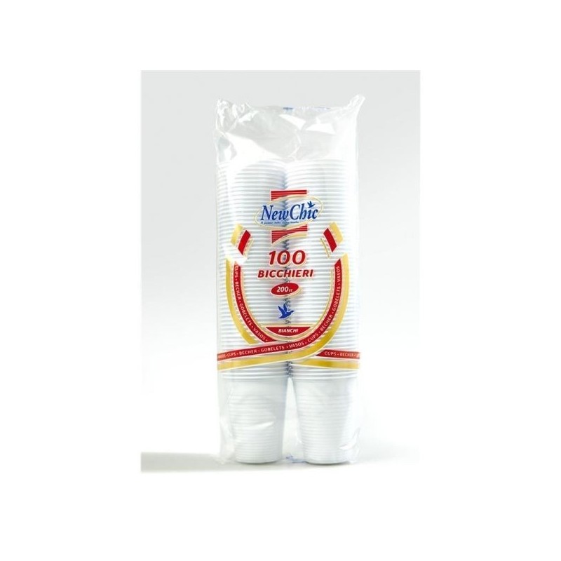 NEW CHIC BICCHIERI ACQUA DUPLO 200cc 96 PZ