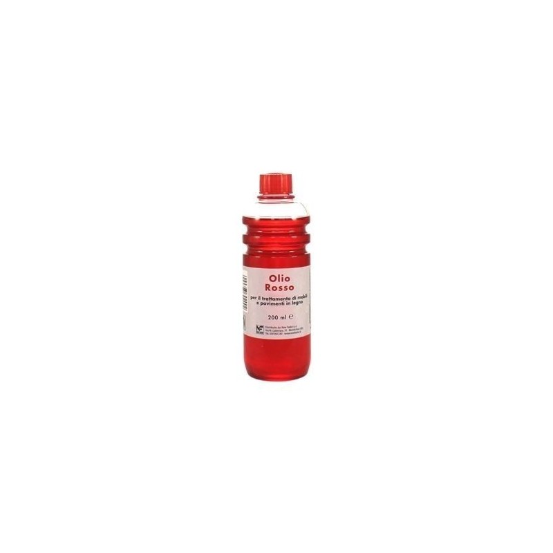 OLIO ROSSO PER MOBILI E PAVIMENTI IN LEGNO 200 ML