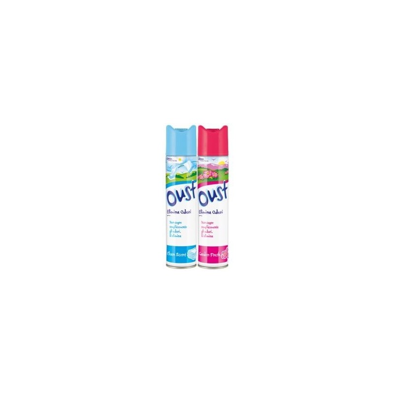 OUST SPRAY AMBIENTE MIX 300 ML ( CLEAN SCENT -GARDEN)