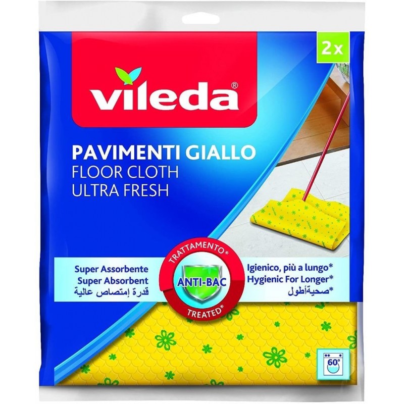 PANN0 PAVIMENTI GIALLO A/2 167908 VILEDA