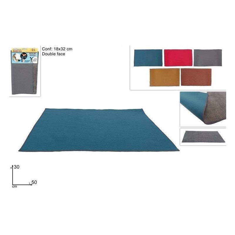 PANNO MICROFIBRA DOUBLE FACE 18x32cm 652244 DS