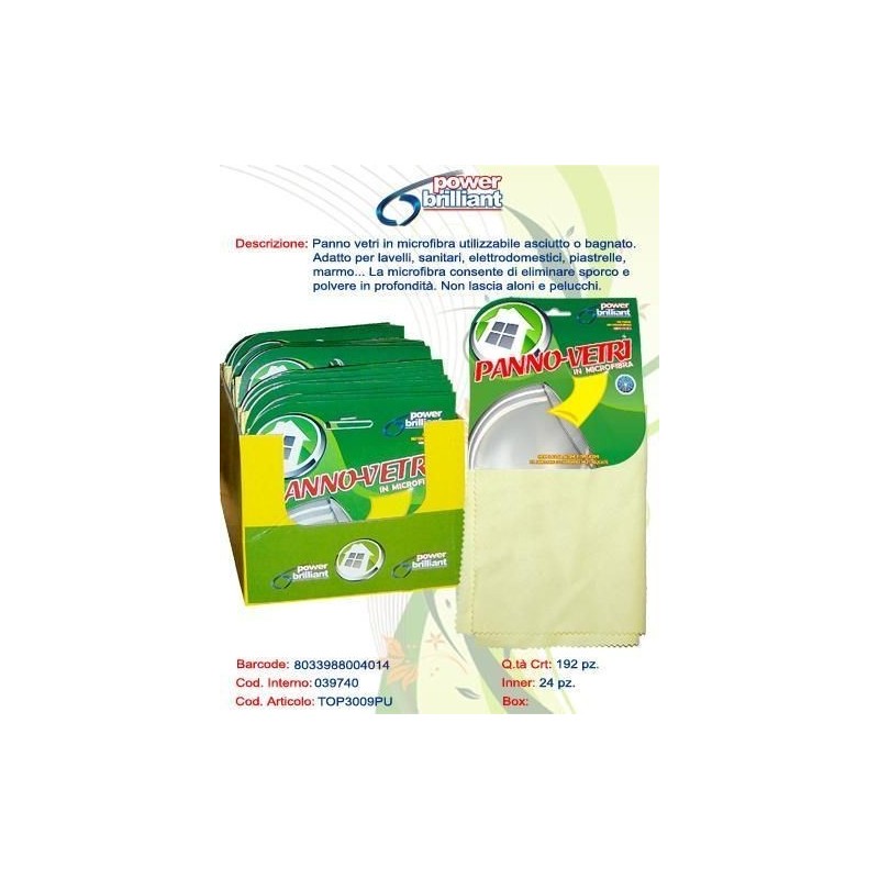 PANNO MICROFIBRA POWER BRILLIANT MULTIUSO 4014 GFK