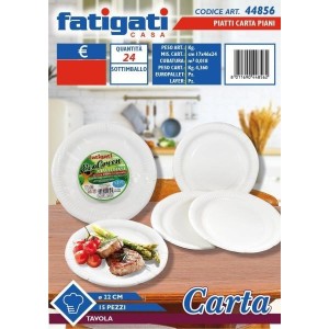 PIATTI CARTA PIANI D 22 CM...