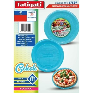 PIATTO MULTIUSO CELESTE D...