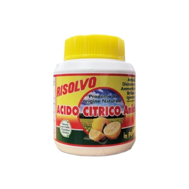 RISOLVO ACIDO CITRICO ANIDRO 500 GR