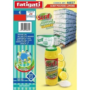 SCRIF POLVERE LIMONE...