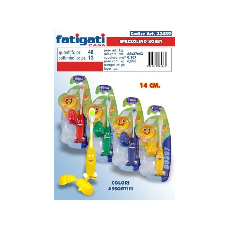 SPAZZOLINI BABY BOBBY 14 CM