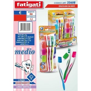 SPAZZOLINO DA DENTI MEDIO...