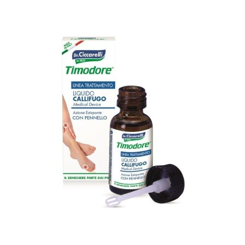 TIMODORE CALLIFUGO LIQUIDO AZIONE ESTIRPANTE C/PENNELLINO 12 ML