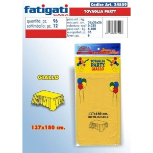 TOVAGLIA PARTY GIALLO...