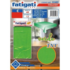 TOVAGLIA PARTY TNT VERDE...
