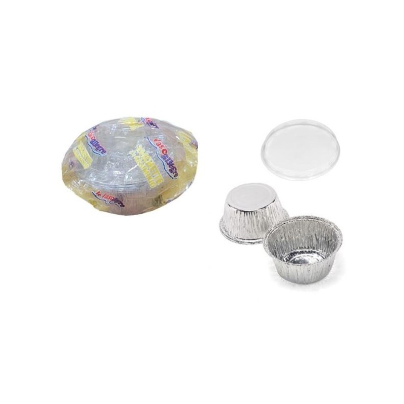 VASCHETTE ALLUM. BUDINO C/COP. 4 PZ