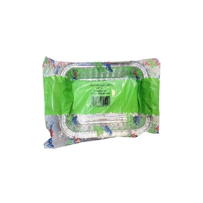 VASCHETTE ALLUMINIO C/C 1 PORZ. 4PZ