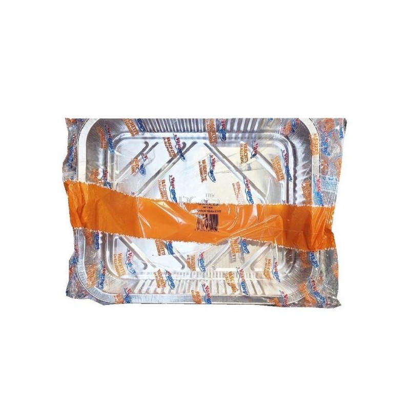 VASCHETTE ALLUMINIO RIGIDE S/C 8 PORZ. 2PZ