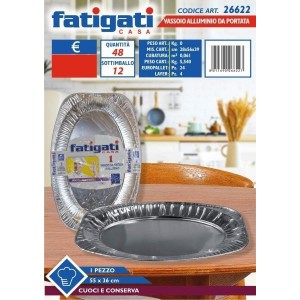 VASSOIO ALLUMINIO DA...