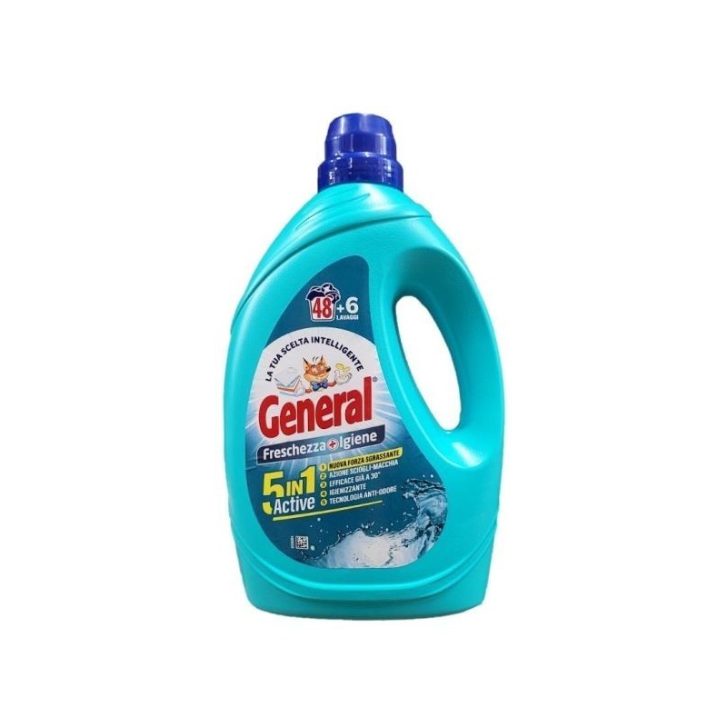 GENERAL LAVATRICE 5IN1 54 LAV. FRESCHEZZA/IGIENE 2,160LT