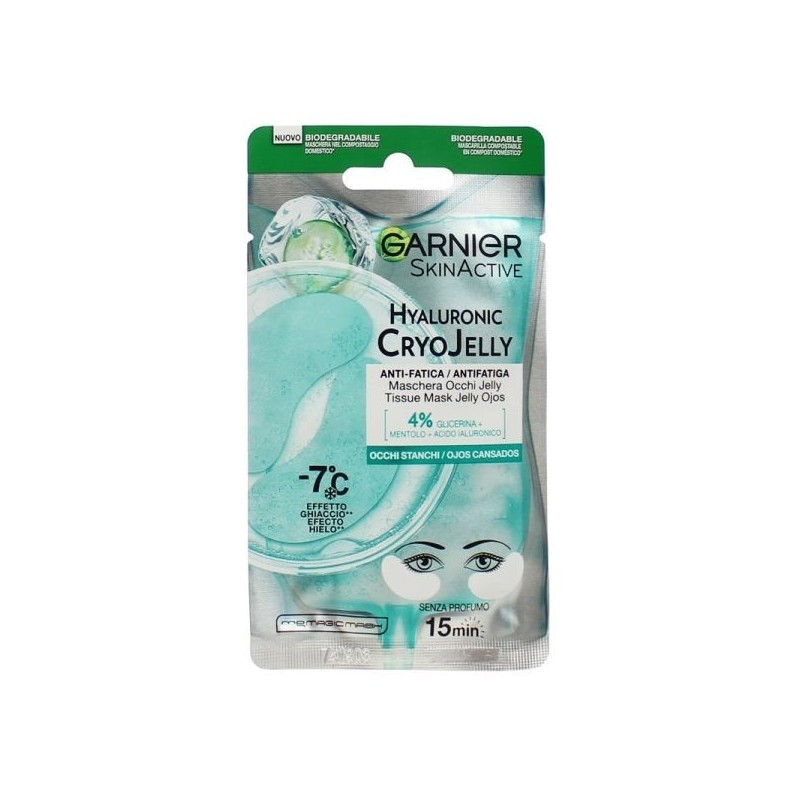 GARNIER CRYOJELLY MASCHERA OCCHI EFFETTO GHIACCIO