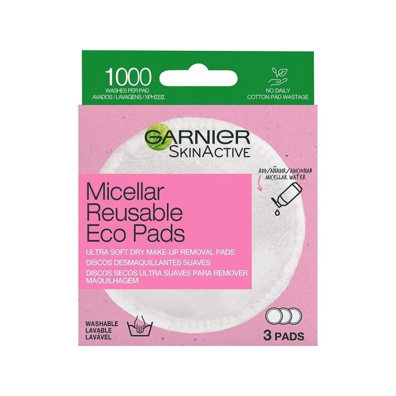 GARNIER ECO PADS DISCHETTI STRUCCANTI MICROFIBRA 3 PZ