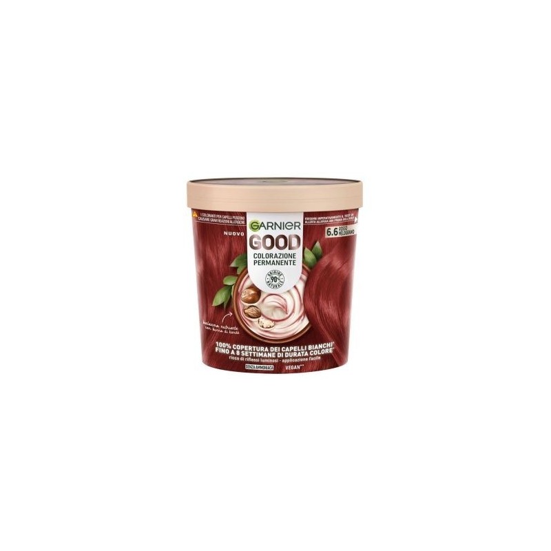 GARNIER GOOD COLORAZIONE PERMANENTE ROSSO MELOGRANO 6.6