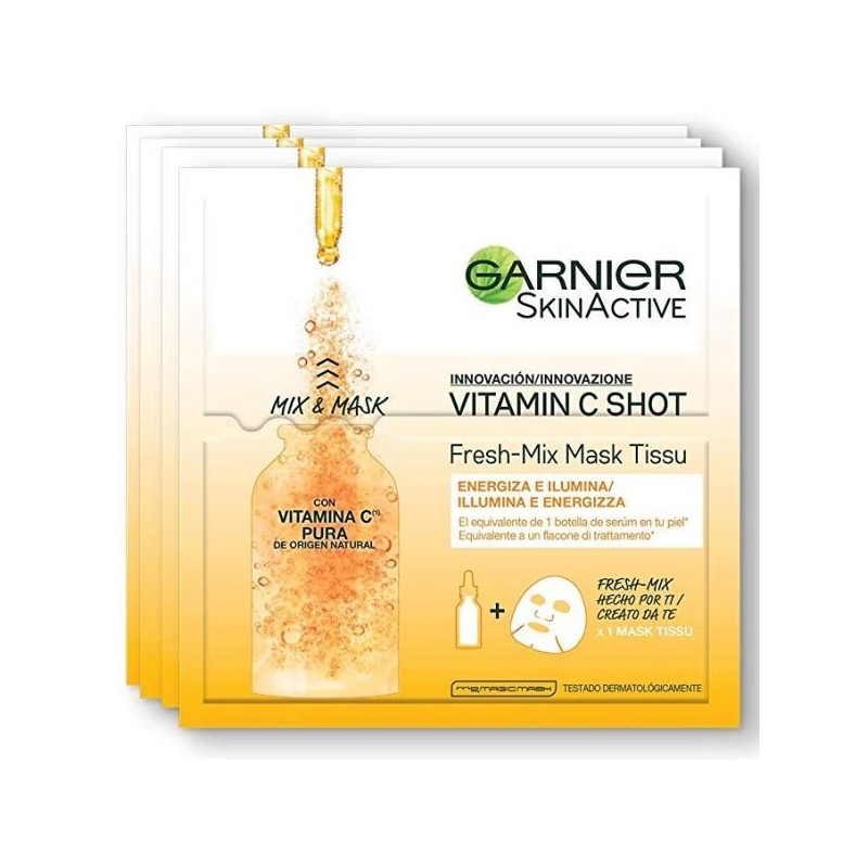GARNIER MASCHERA OCCHI TESSUTO VITAM C