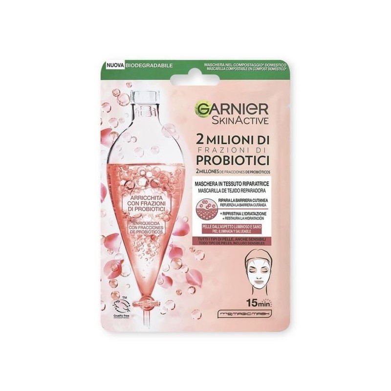 GARNIER MASCHERA TESSUTO C/PROBIOTICI