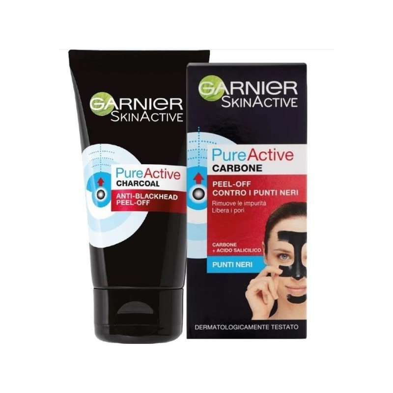GARNIER PURE ACTIVE MASCHERA PEEL OFF CARBONE 50ML