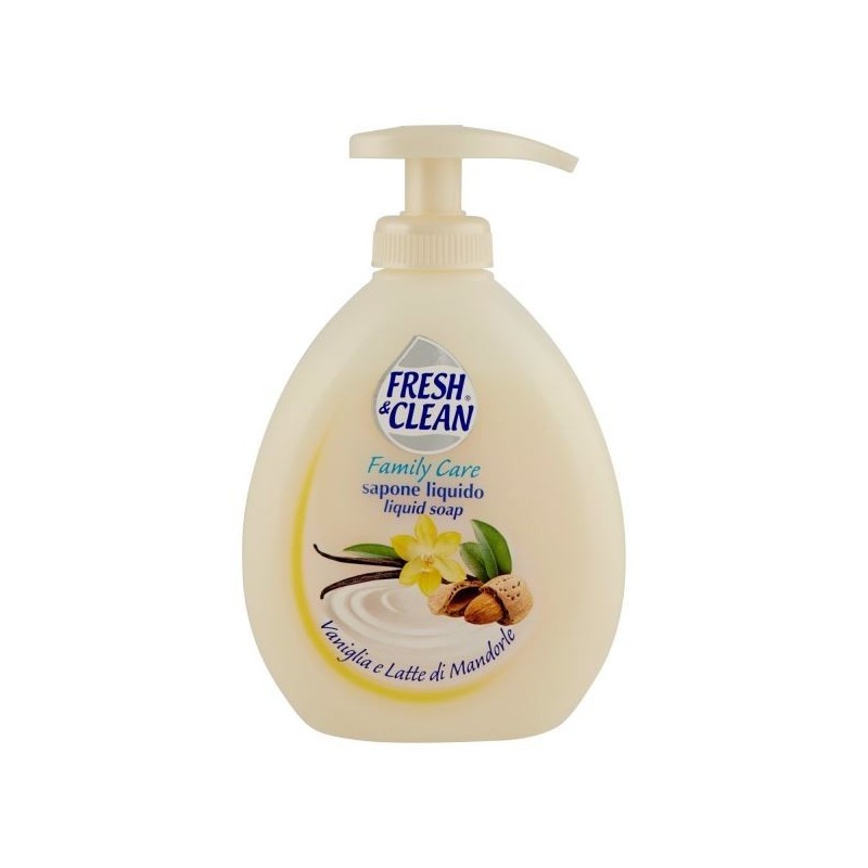 FRESH & CLEAN SAPONE LIQ. VANIGLIA/MANDORLA 300ML