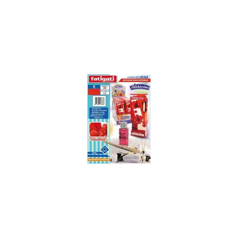 FRESCHISSIMO DIFFUSORE AMB.TE ROSSO IMPERIALE 30ML
