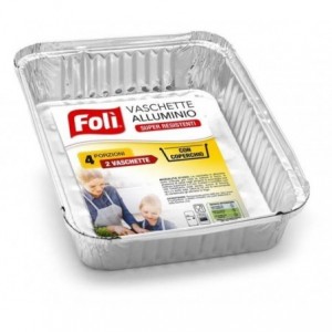 FOLI' VASCHETTE ALLUMINIO...