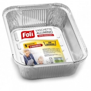 FOLI' VASCHETTE ALLUMINIO...