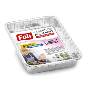 FOLI' VASCHETTE ALLUMINIO...