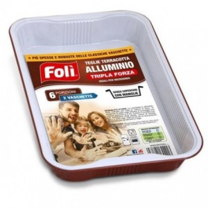 FOLI' VASCHETTE ALLUMINIO...