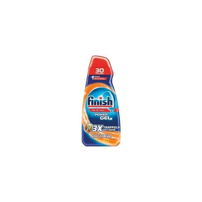 FINISH POWER GEL ALL IN 1 ANTIODORE 600 ML 30 LAV.