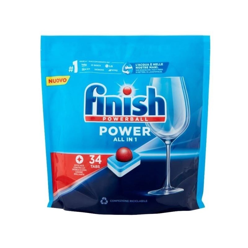 FINISH POWERBALL POWER ALL IN 1 REGULAR 34 PZ