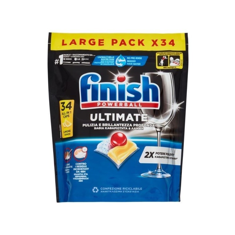FINISH POWERBALL QUANTUM ULTIMATE LIMONE 34PZ