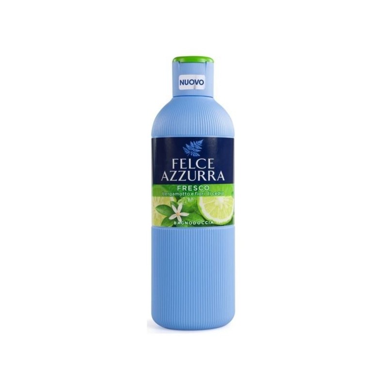 FELCE AZZURRA BAGNODOCCIA FRESCO BERGAM./CEDRO 650ML