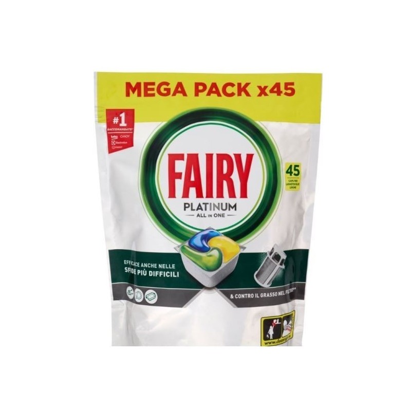 FAIRY CAPS PLATINUM ALL IN ONE LEMON 45 PZ