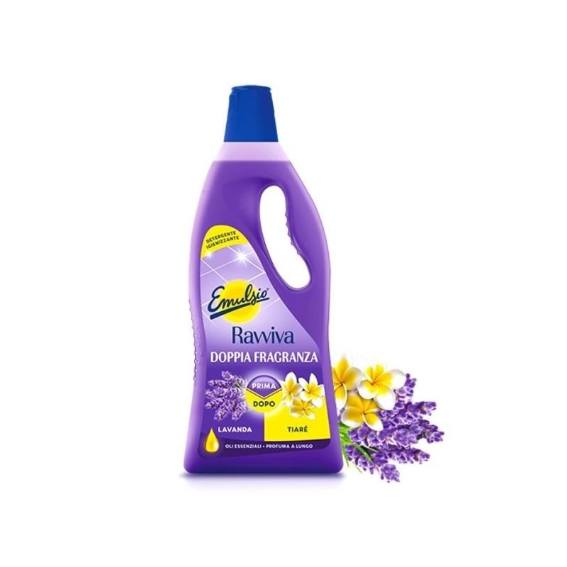 EMULSIO RAVVIVA DETERGENTE LAVANDA&TIARE' 750ML