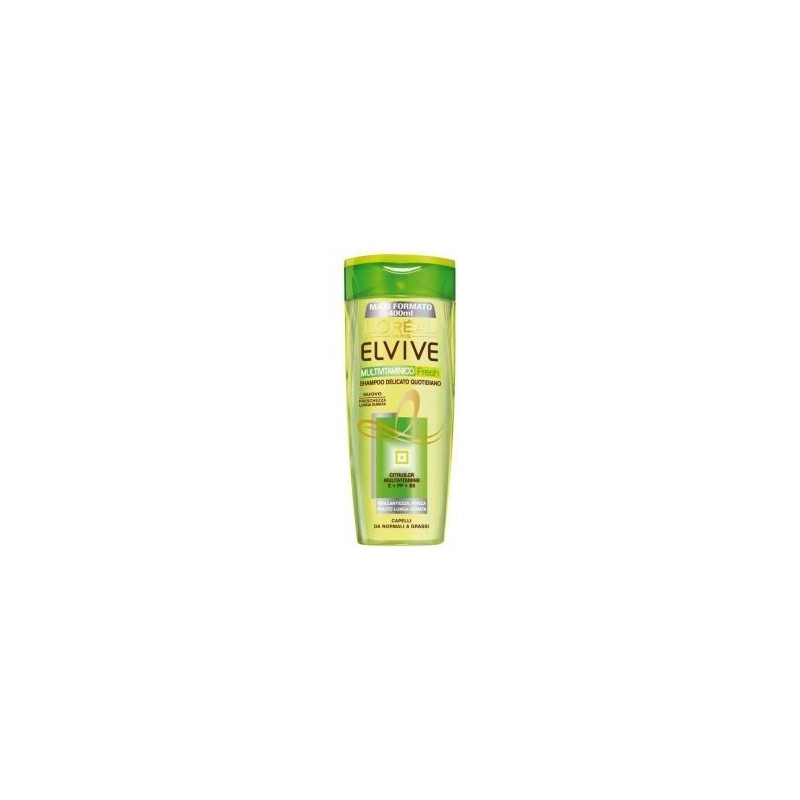 ELVIVE SHAMPOO MULTIVITAMINICO FRESH 400 ML