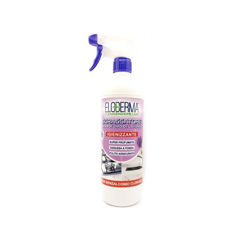 ELODERMA SGRASSATORE IGIENIZ. SPRAY LAVANDA 650ML