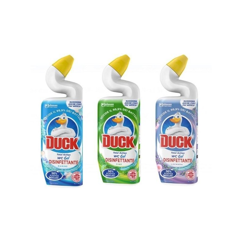 DUCK WC GEL DISINFETTANTE C. MISTA MARINE-LAVANDA-PINO 750ML