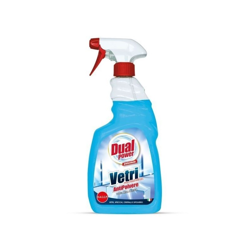 DUAL POWER SPRAY VETRI ANTIPOLVERE 750 ML