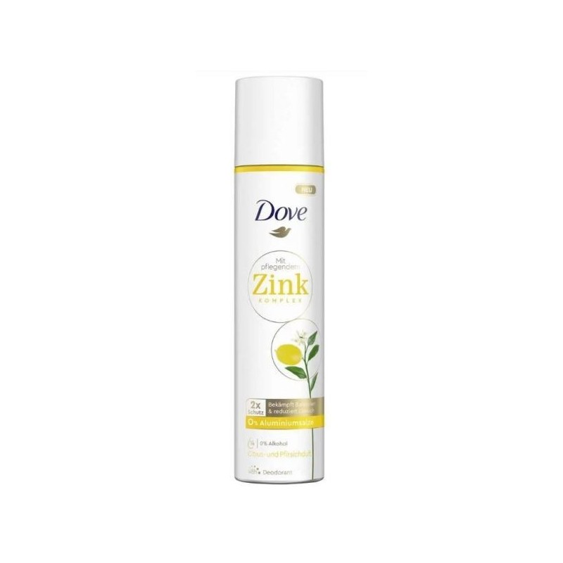 DOVE DEO SPRAY AGRUMI E PESCA ZINC COMPLEX 100ML IMPORT