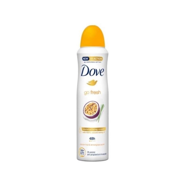 DOVE DEO SPRAY GO FRESH PASSION FRUIT 150 ML