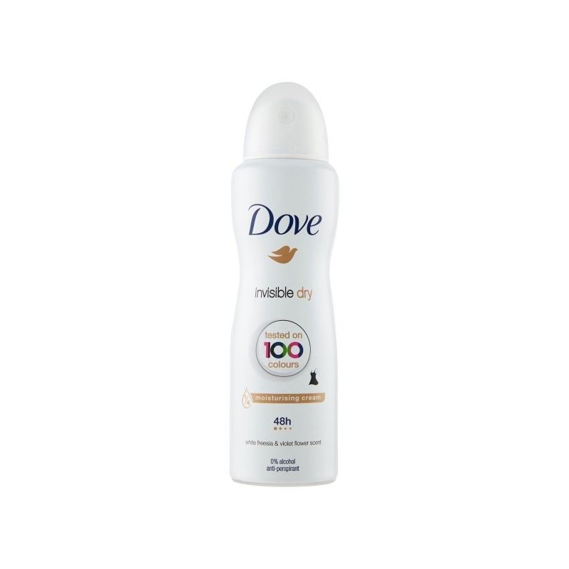 DOVE DEO SPRAY INVISIBLE DRY 125 ML