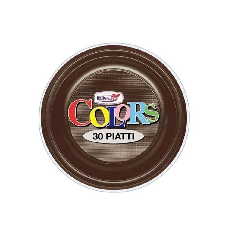 DOPLA PIATTI FONDI CIOCCOLATO 30 PZ